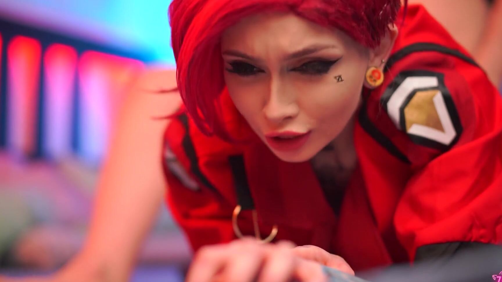 "Zirael_Rem" Cosplay, Cosplay Girl, Arcane, Close Up Pussy Fuck, Doggy Style, Big Tits, Big Ass, Cosplay Girlfriend, Big Boobs, Babe, Tattoos, Cowgirl, Creampie, Suggest Zirael Rem Vi from Arcane has the dirtiest dream to get fucked rough CUT version