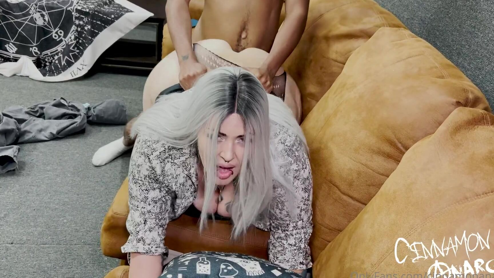 Cinnamonanarchy Part Watch Me Get Fucked Doggy By This Massive Bbc