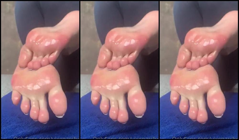 Vixenarches Onlyfans Oily Soles Tease With Joi Elements
