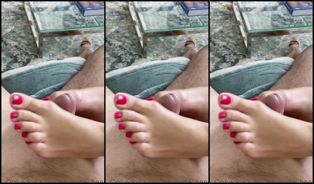 Missrose Heels Onlyfans The Magical Red Sexy Toes Have Done The Job Again 6