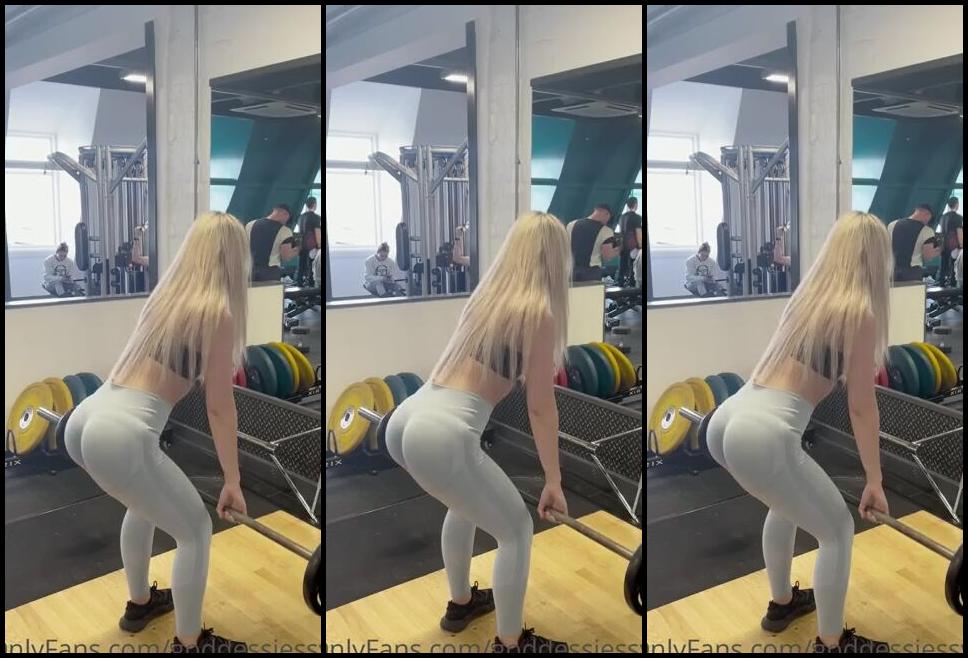 Jessy May Nicknamed Goddessjessymay Onlyfans The Burn Was Real After This Workout