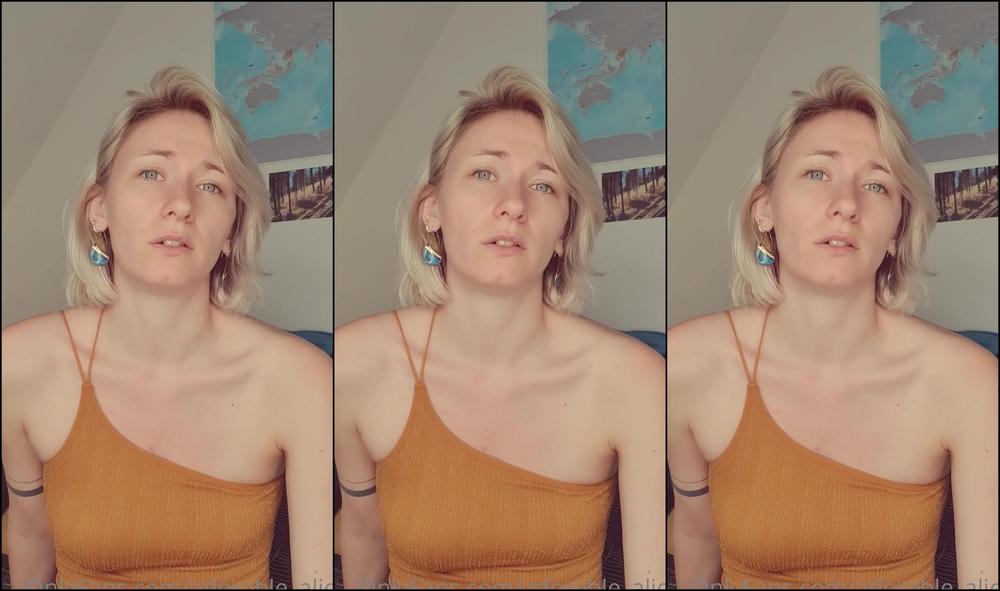 Adorable Alice Improv Monologue I M Actually Pretty Good At Talking Alone