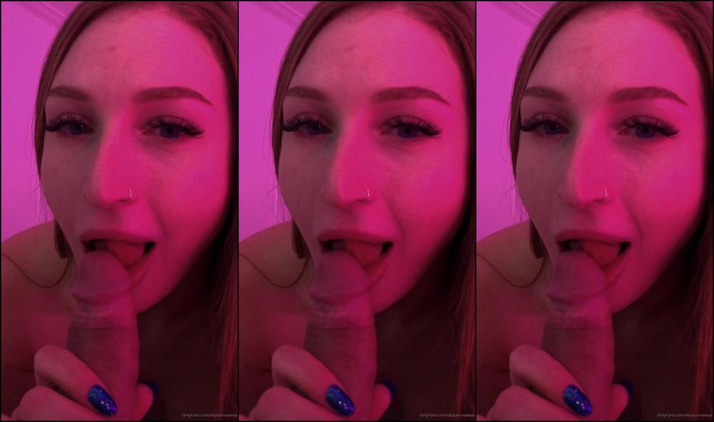 Skylarsnowxxx Sucking Dick And Taki