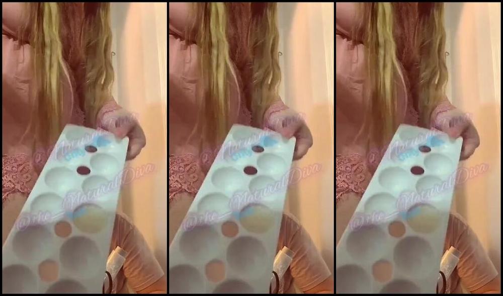 Naturaldiva Onlyfans Feeding My D R U N K Slave Special Ice Cubes 735 Full Clipmessage Me For Link