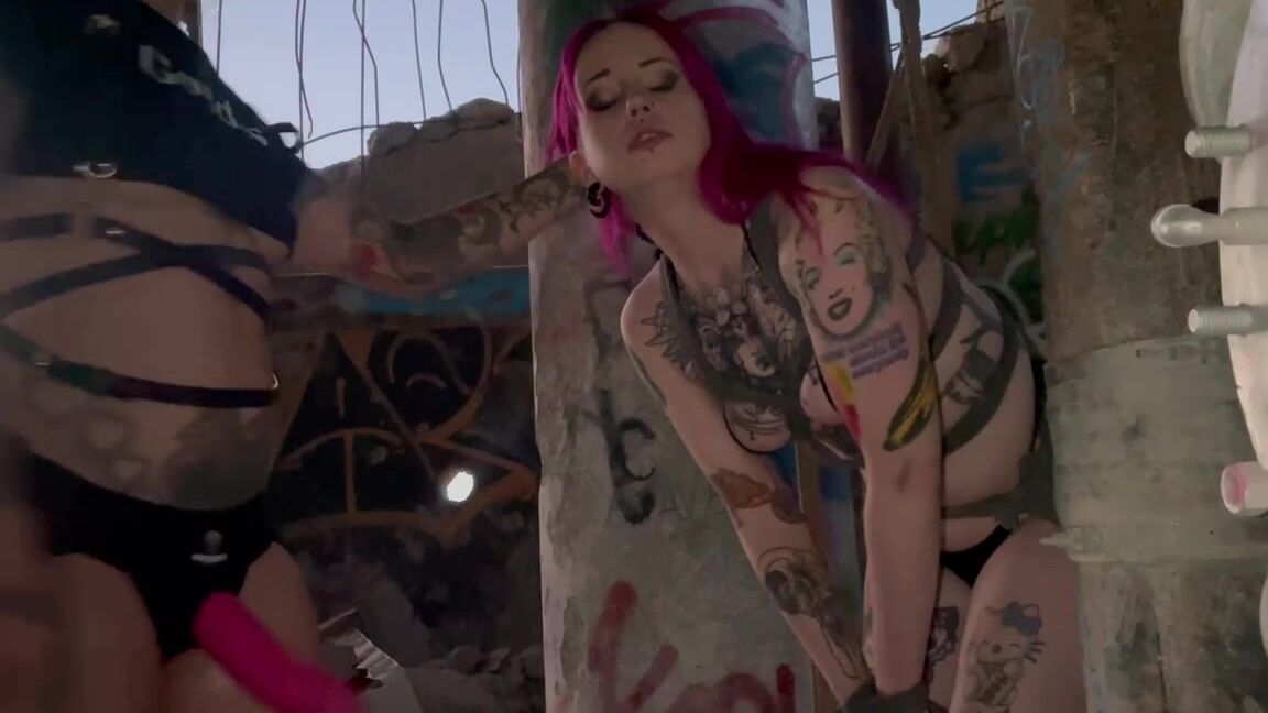 Ladylazarus Rope Bondage Blowjob With Dita