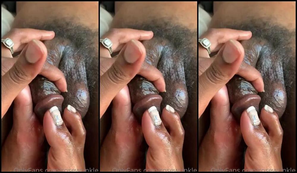 Rosewrinkles Onlyfans Tip Scratching Got Him Edged