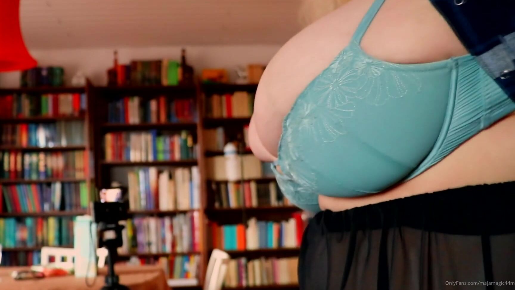 Majamagic M Miranda S Big Boobs Pop Out Of A Too Small Blouse