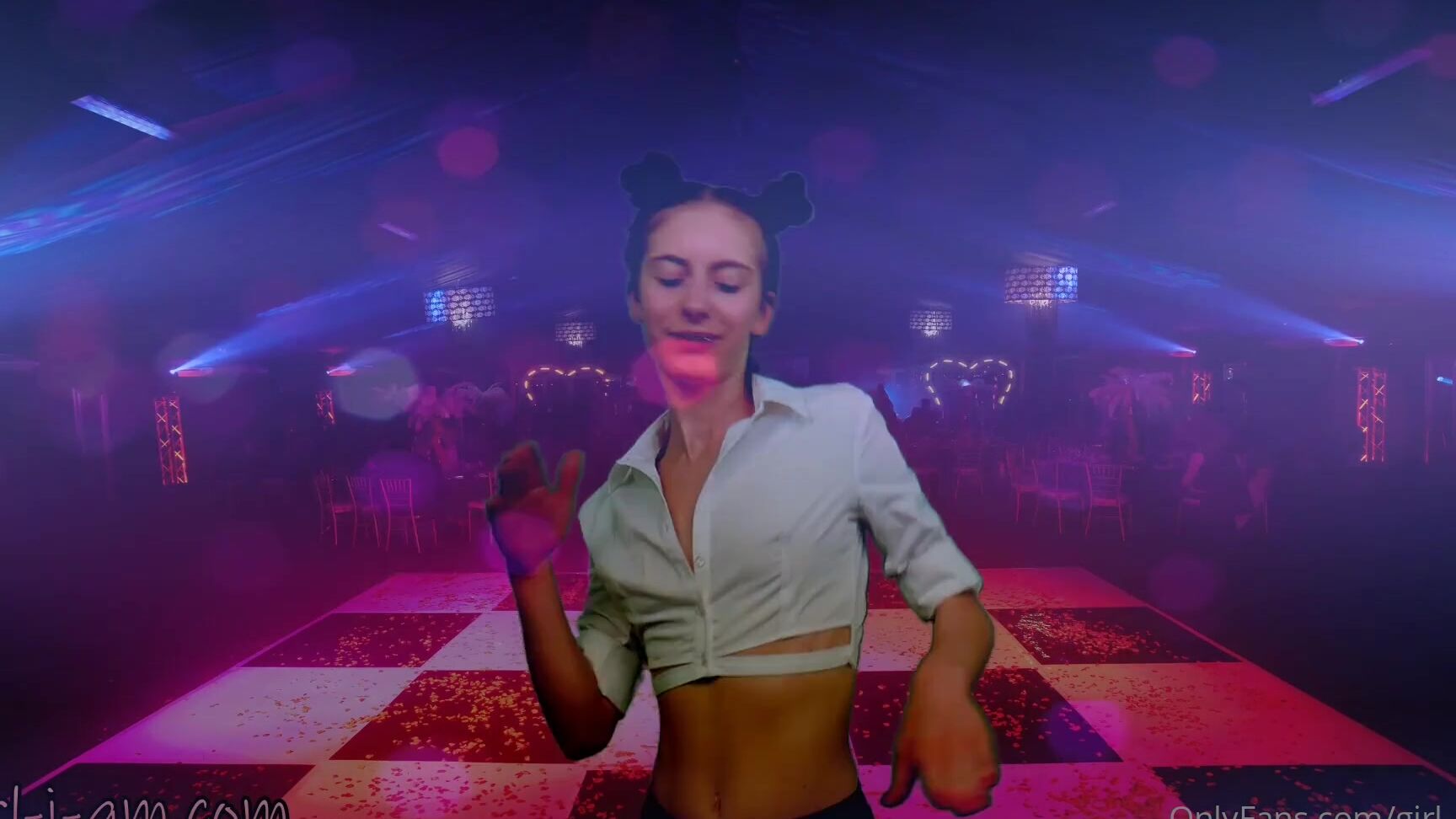 girl-i-am-09-10-2021-2237318087-saturday-night-i-chill-out-at-disco-i-wear-white-short-shirt-and-black-leggings