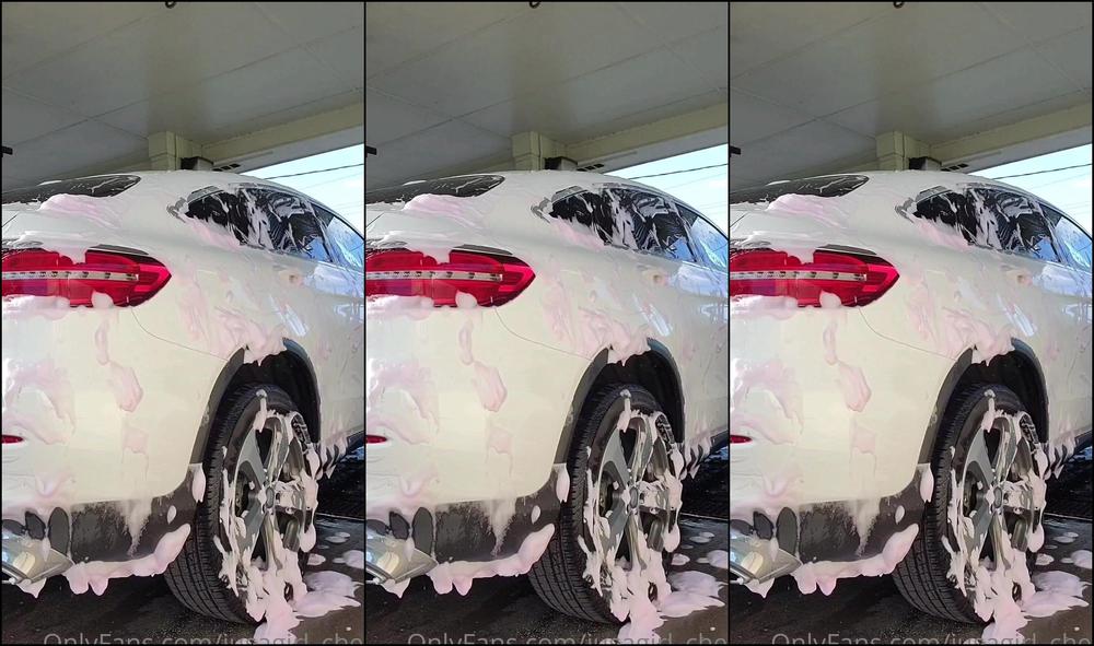 Jusagirl Cheri 2120747631 05 27 2021 Daring Nude Carwash