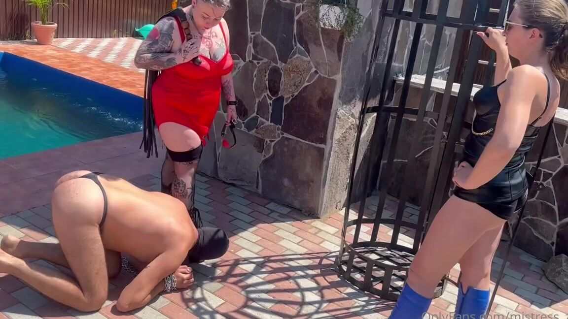 Mistress Zeida Onlyfans Video Last Day Of Pool Inauguration Event This Lucky Loser Will Be Used For Our Sadistic Pleasure