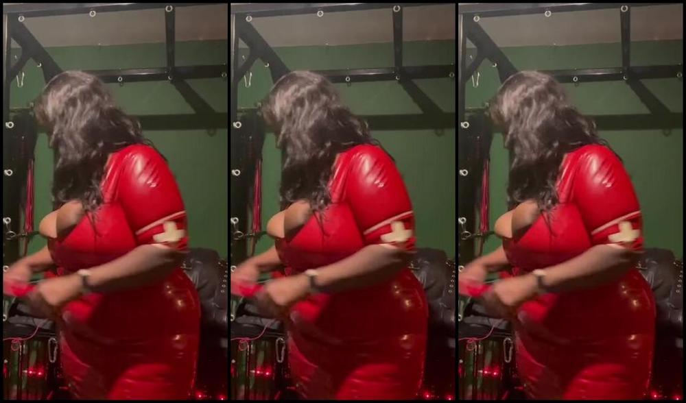 Madam Caramel Onlyfans Wrapped Up In Latex And Bondage I Took Him To Subspace Mc Joris Who Is Next