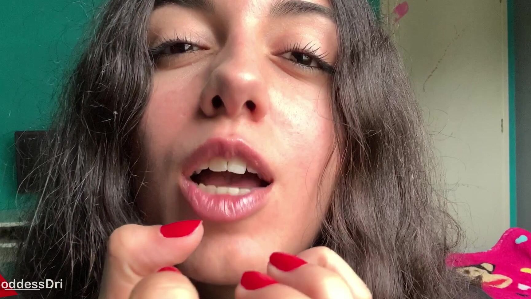 "GoddessDri" dirty talking, cbt, femdom pov, goddess worship, laughing Grabbing your Balls manyvids