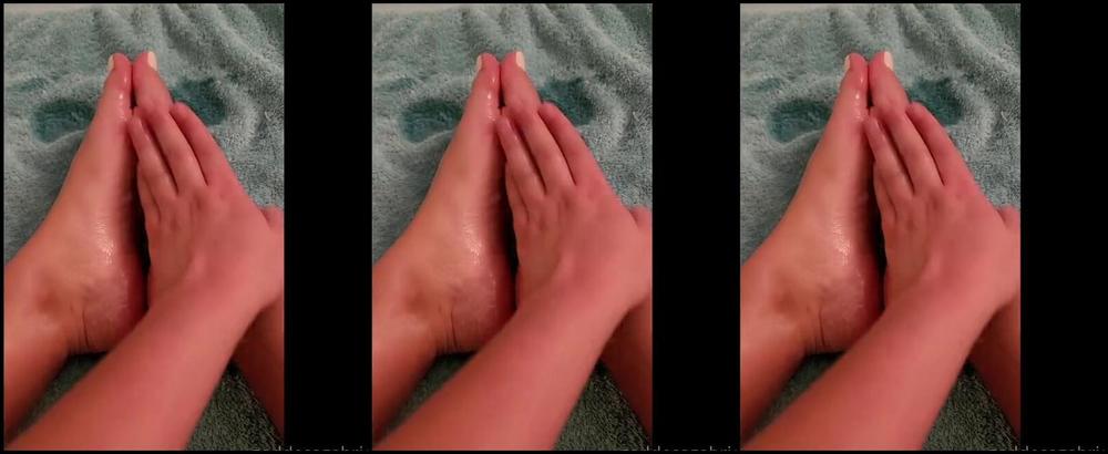 Goddessgabriela Onlyfans Oily Feet Tease