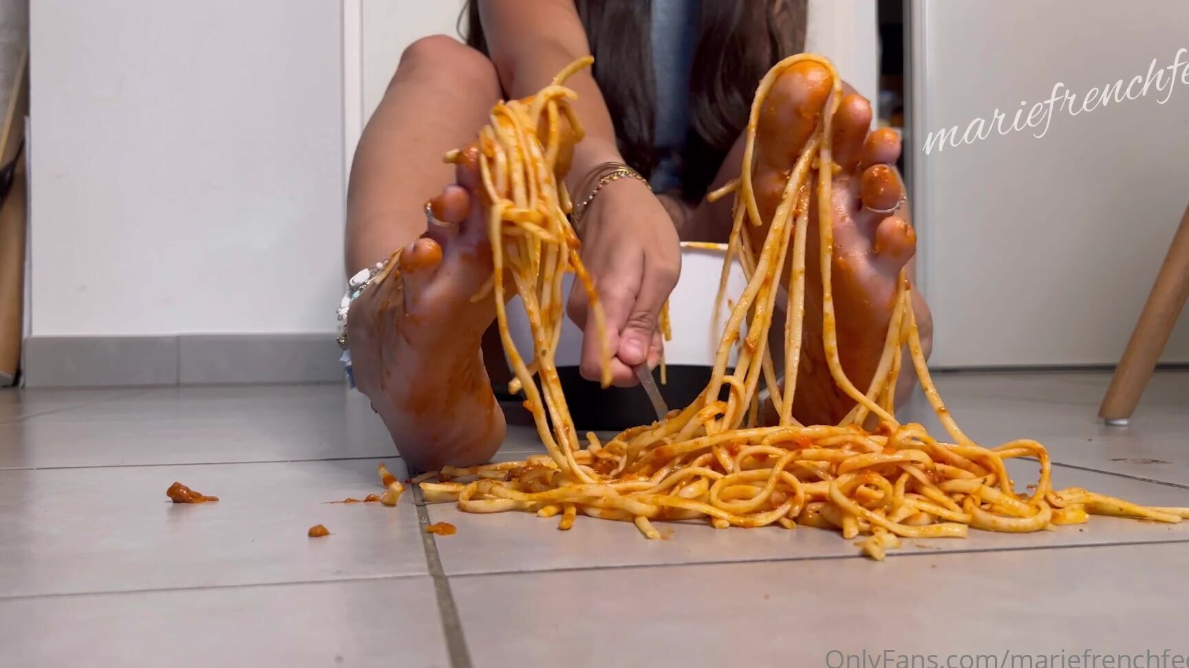 Mariefrenchfeetgirl So Messy Haha Enjoy