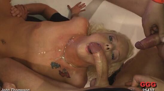 "Lucie" Bukkake, Cumshot, Hardcore, All Sex GGG - Lucie, Die Sperma Debütantin GGG