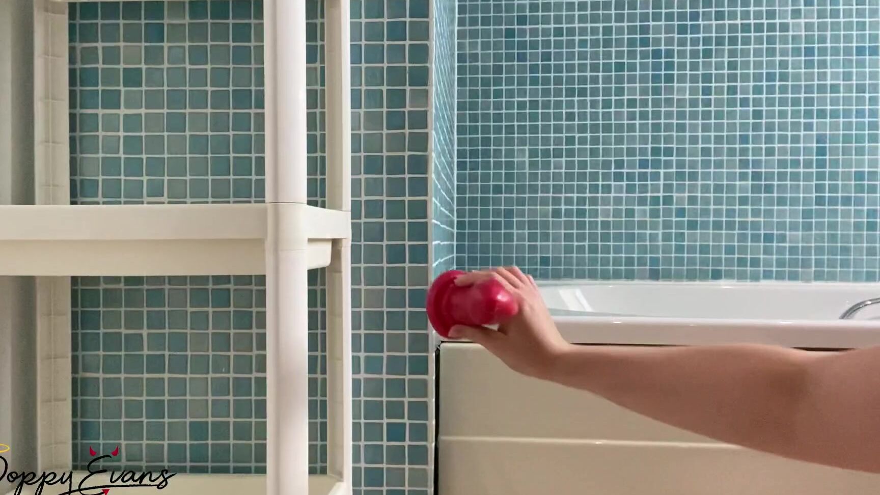 Poppyevans I Just Had To Use My Dildo In The Shower I Even Included Me Shaving For You Lucky Boys