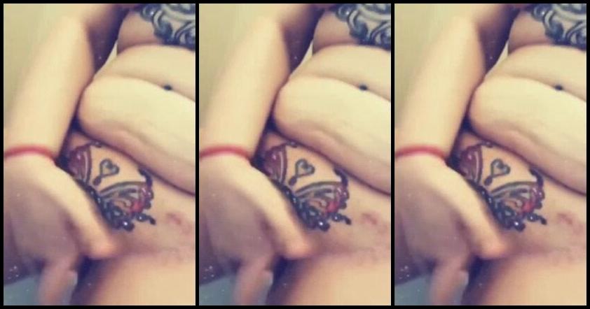 Leena Lux Snapchat Shower Masturbating