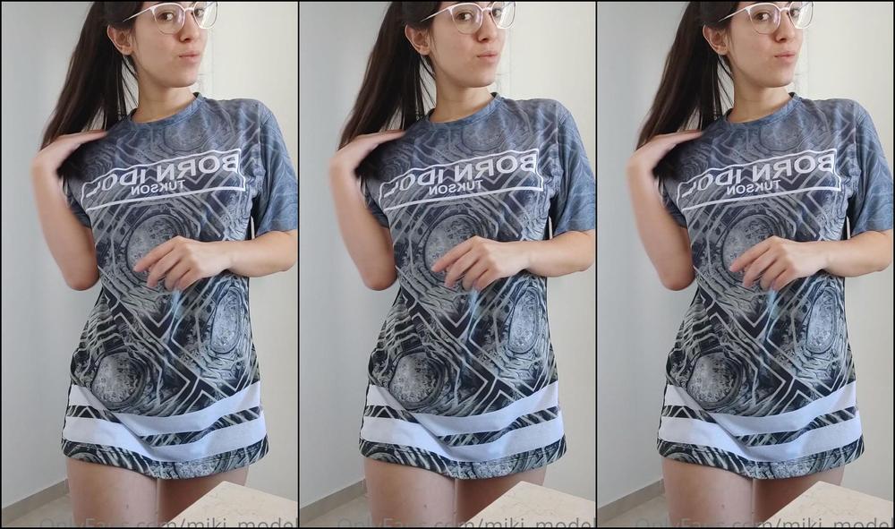 Miki Infinita 1415587756 12 09 2020 Good Morning Today Is Hot So I Had To Tie My Hair I Want