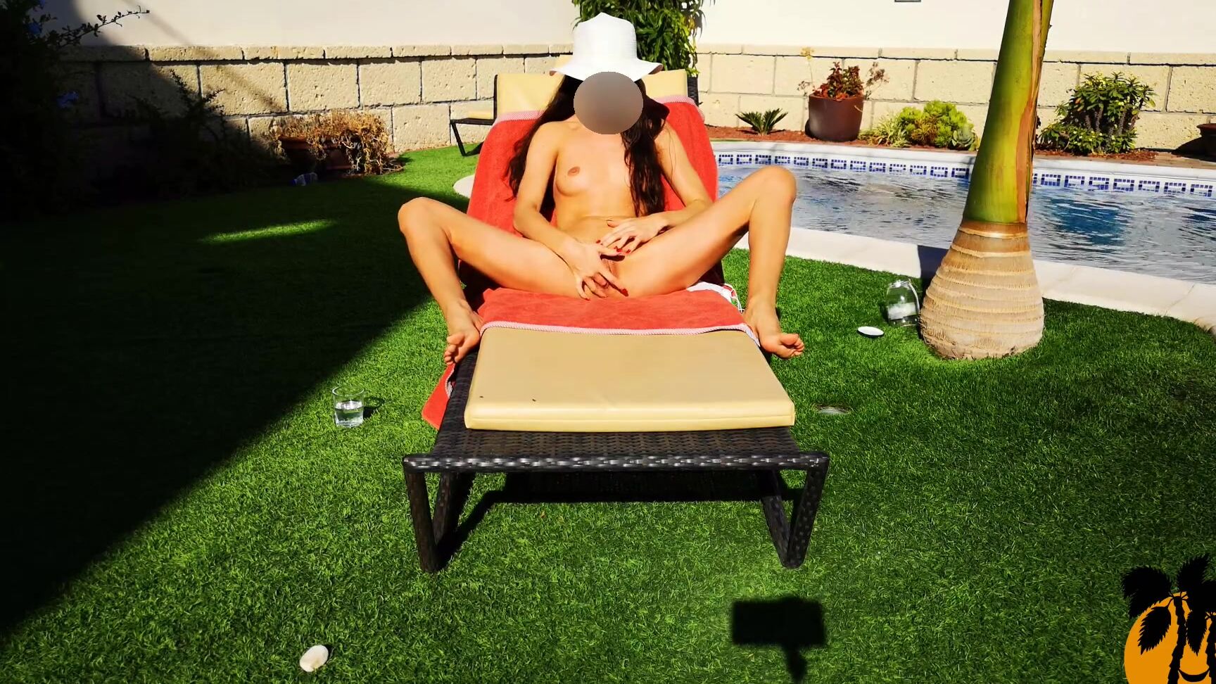 MiaAmahl Hot naked teen masturbates in the garden Amateur MiaAmahl Pornhub