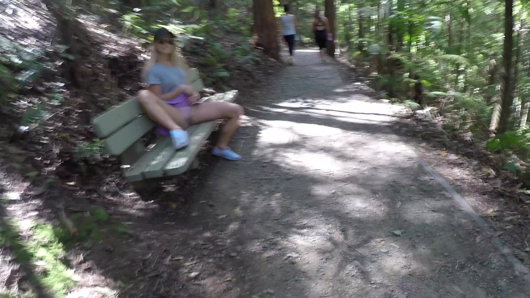 Fitness,Outdoor Public Blowjobs,Public Flashing,Public Nudity,Squirting scarlet chase flashing in public waterfall fucking ManyVids