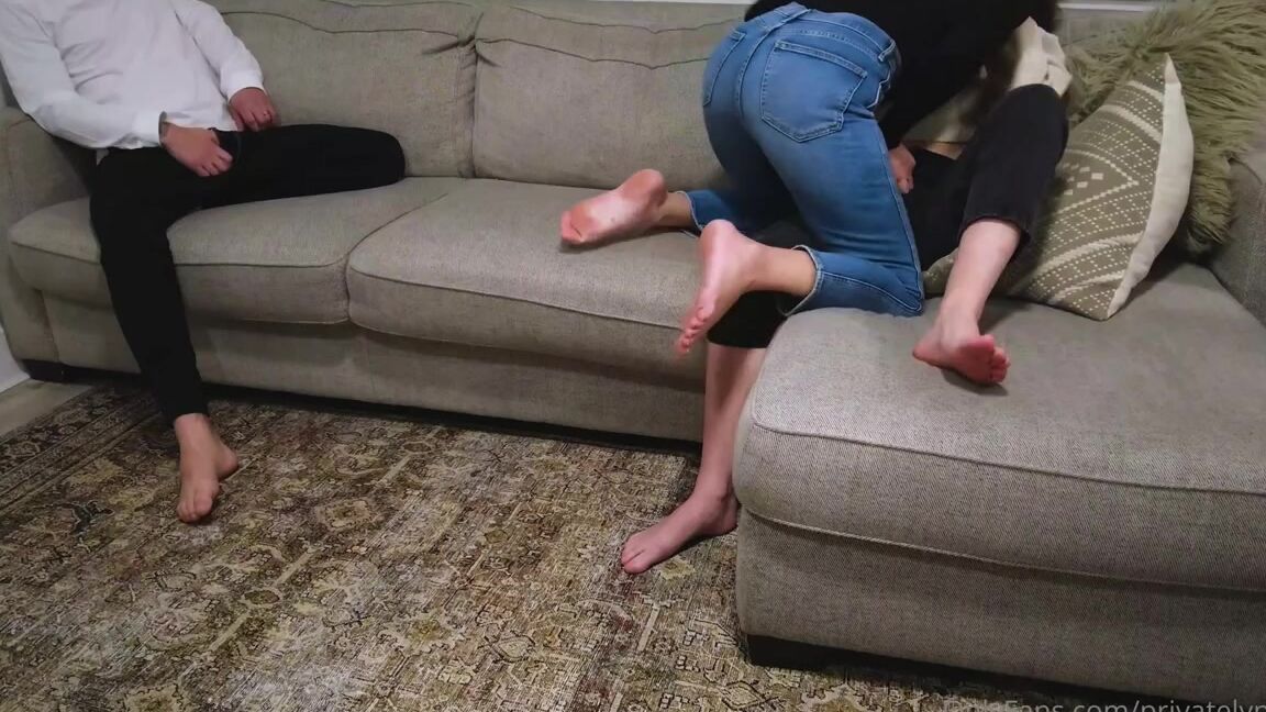 Privatelypublic Onlyfans We Started The Night Off With Letting Caden Watch Us Have A Little Fun Poor Guy Could Only Rub Ove