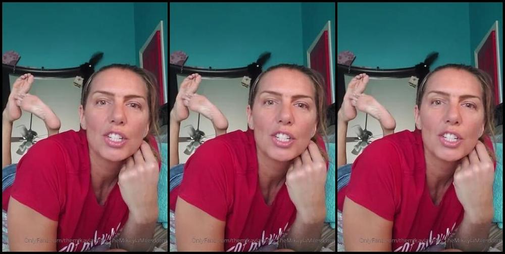 Themikaylamiles Onlyfans Cum For Mikayla Weekend Joi Baby Da Pose To Dem Toes This Joi Is Hot Hot Hotp