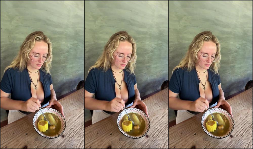 Amelia Wet Angel 3548955070 11 10 2024 Trying Sancocho For The First Time