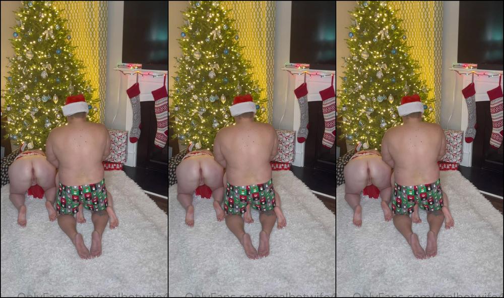 Realhotwife U Merry Christmas Fans So Excited To Finally Share This Video With My Husband Mrs