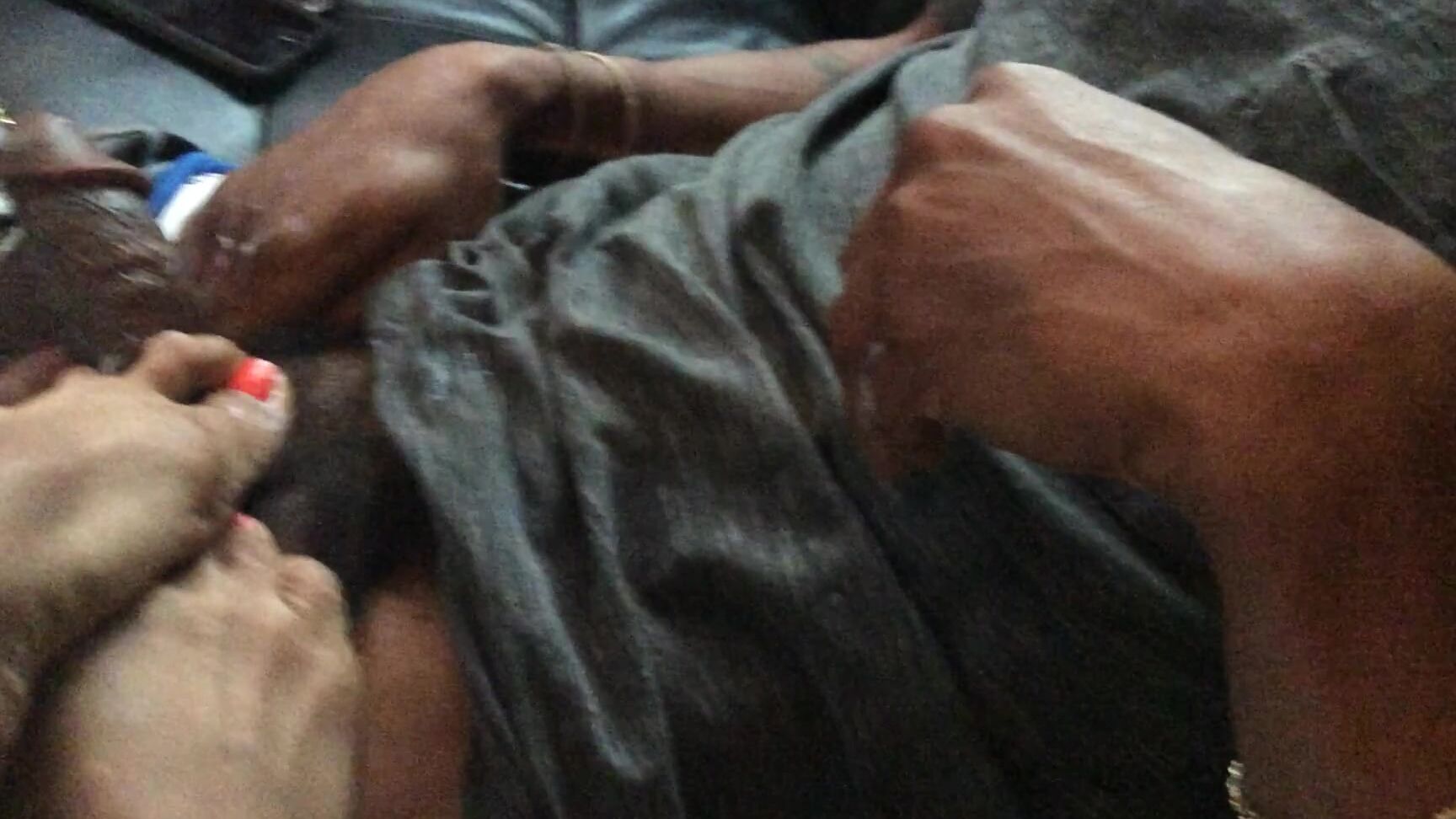 Bossy Ass Delilah Ot Bb Cock Rub He S A Shy Guy With A Big Dick