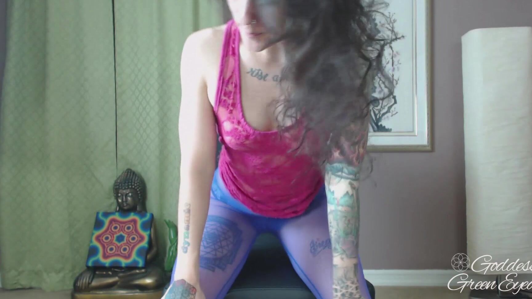 Goddess Green Eyed Custom Tights Joi For Bobby