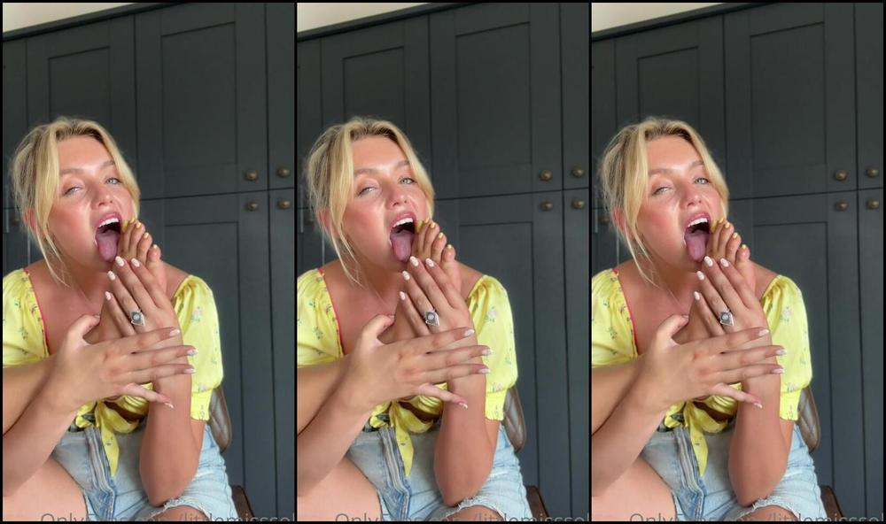 Littlemisssole Sensual Self Worship Yellow Toes Hope You Guys