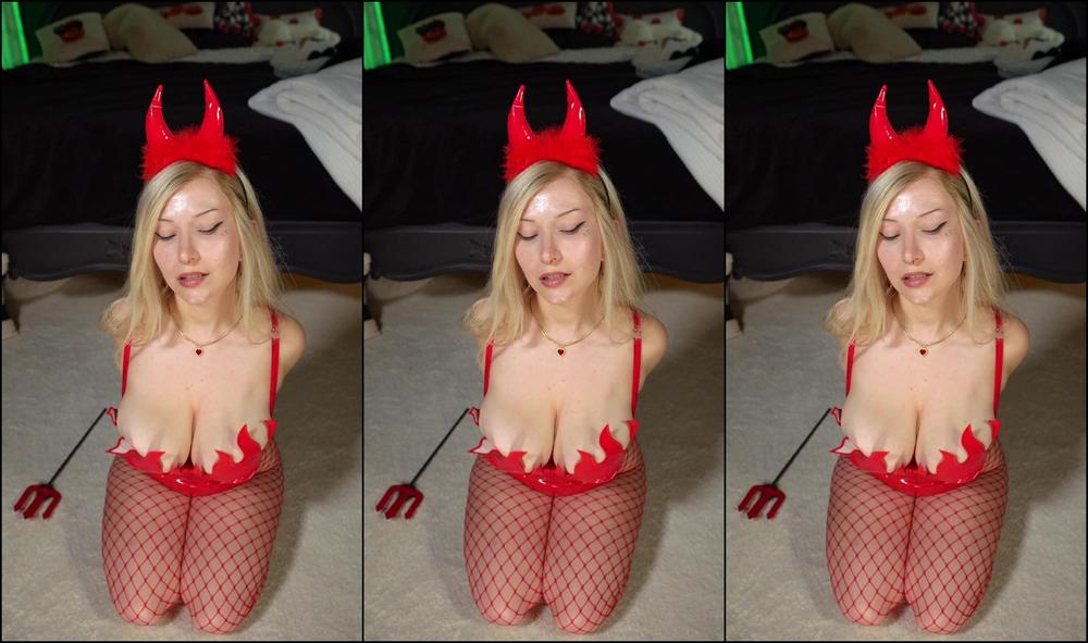 Bigtittygothegg 3538168448 10 27 2024 This Lil Devil Cant Keep Her Huge Boobs Contained