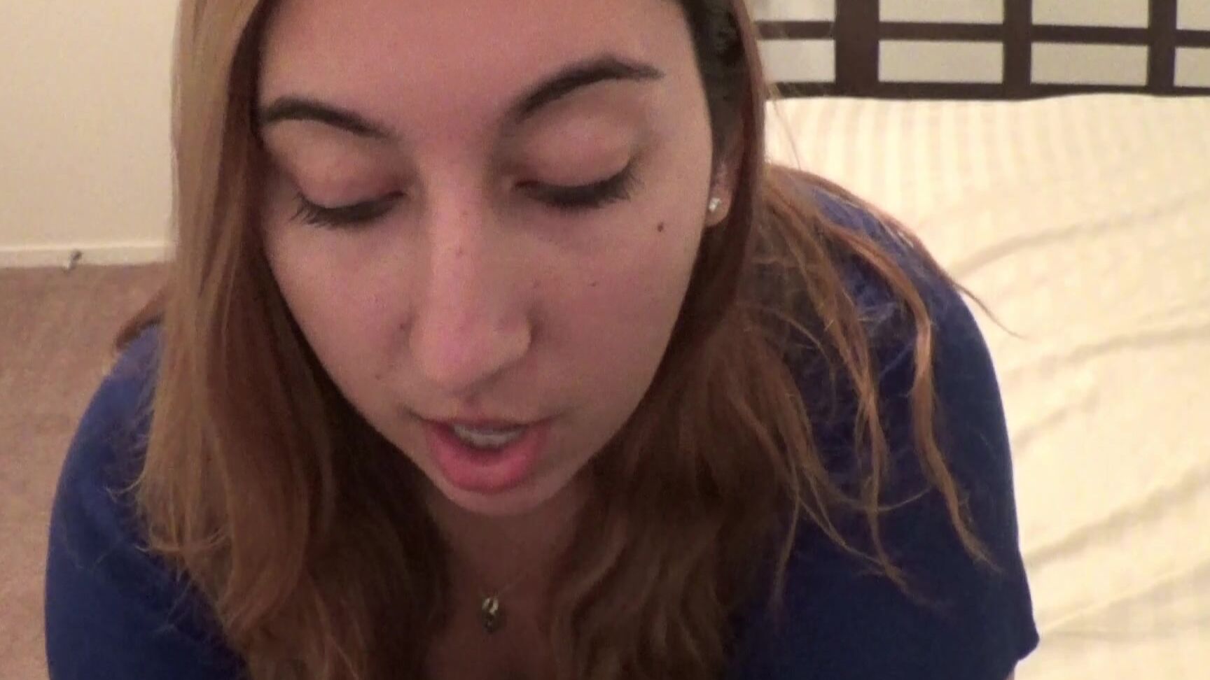 Dani Sorrento Brown Eyed Beauty Strokes Your Cock