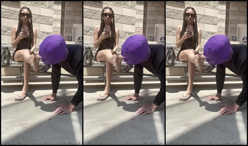 Goddess Nicknamed Trampledbydee Onlyfans Watch Me Ignore This Pathetic Foot Boy Part 12