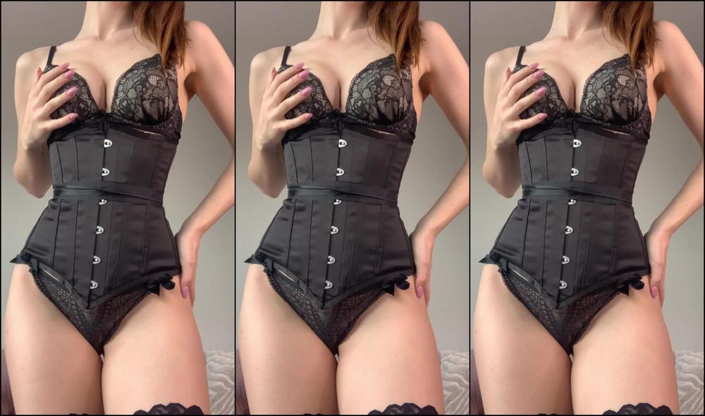 Eva De Vil Video Tightly Bound Looking Perfect In A Corset