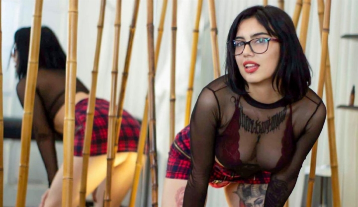 Teen, Gauges, Reverse Cowgirl, Blowjob, Hispanic, Cum In Mouth, Medium Tits, Garters, Outie Pussy, Gonzo, Medium Ass, Natural Tits, Latina, Tattoos, Facial, Cute, Curvy, Black Hair, Lingerie, Piercings, Hardcore, Shaved Pussy, Slutty, Doggystyle Cher