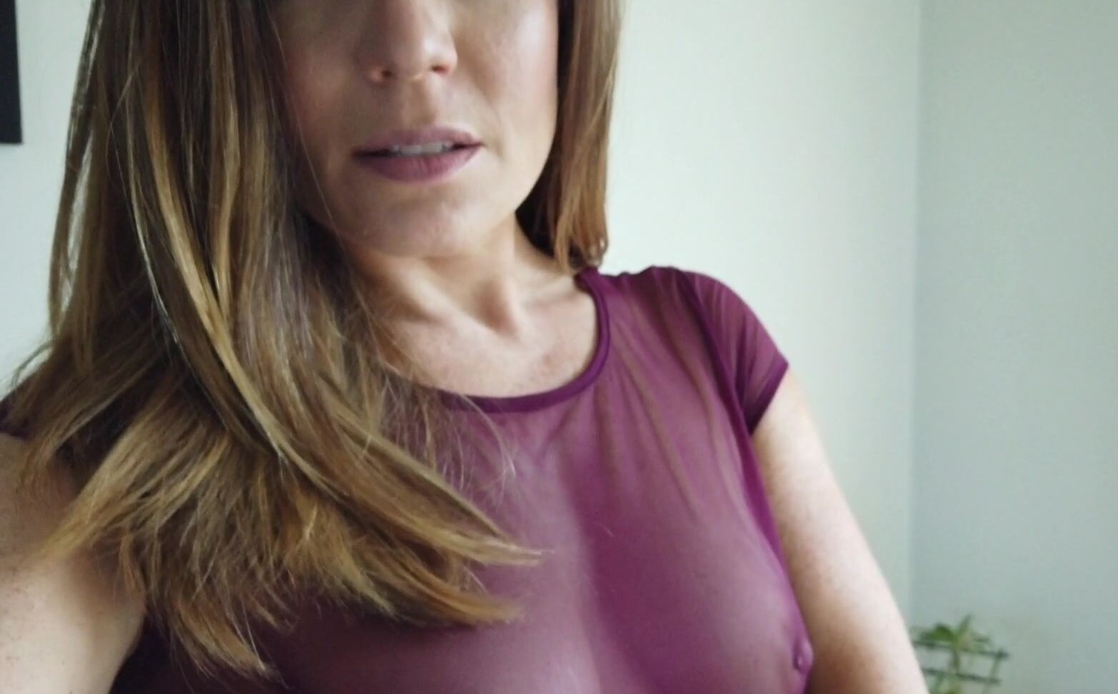 Sarahclayton A Sweet Naughty Smile And A Completely Sheer Bodysuit I Had A Little Bit Of A Hard Time