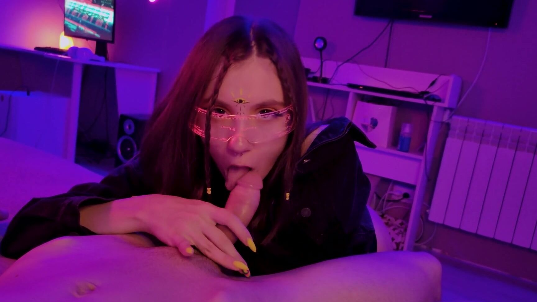 satanicabstract shawty from cyberpunk 2077 gave me her head pov 4k Pornhub