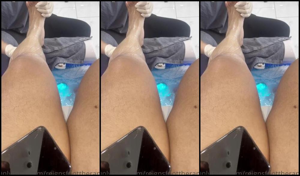 Foot Therapy Nicknamed Atlfoottherapy 08 30 2022 Onlyfans Video Pedi For A Princess