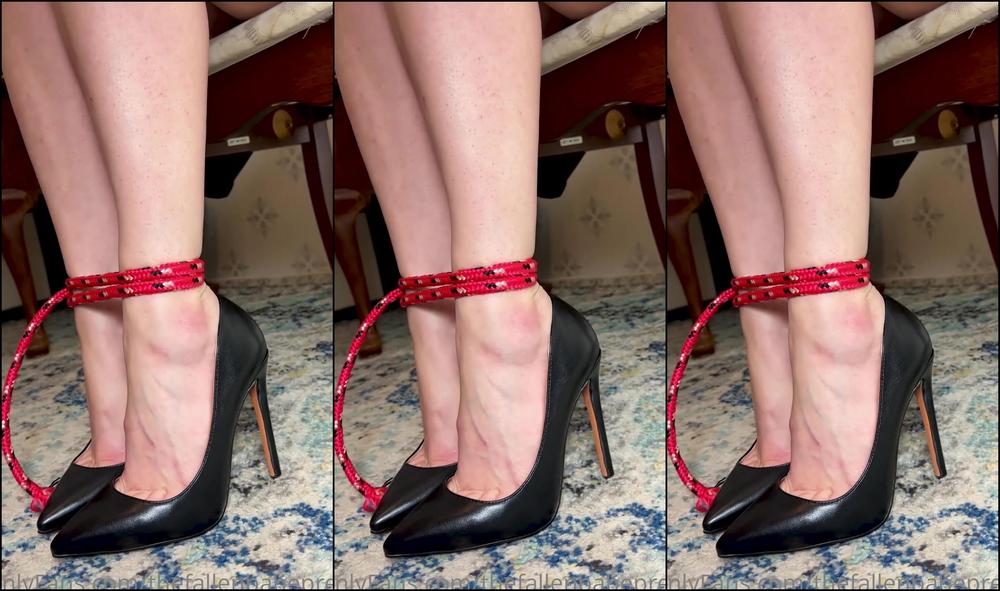 Thefallenbabepremium A Little Roughed Up P And Tied