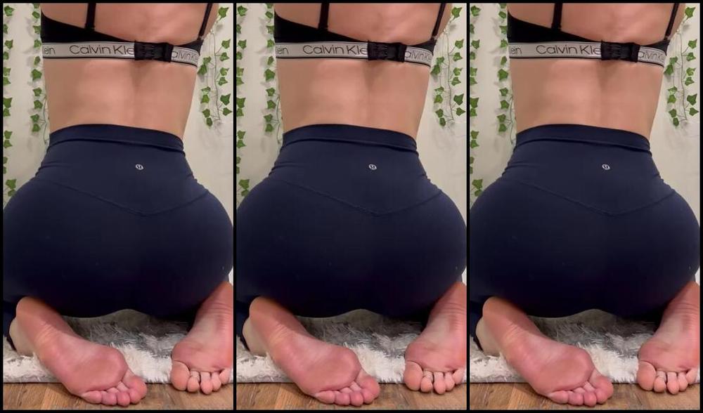 Nina Aka Fityoginina Onlyfans I Know No One Is Complaining About This Combination Of Booty And Soles Sultry Saturday Videos Will