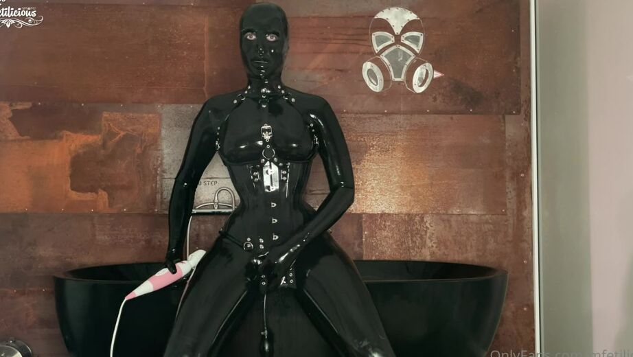 Mfetilicious On Friday Evening I Wore This Outfit For A Few Hours With The Inflatable Dildo Inside Of