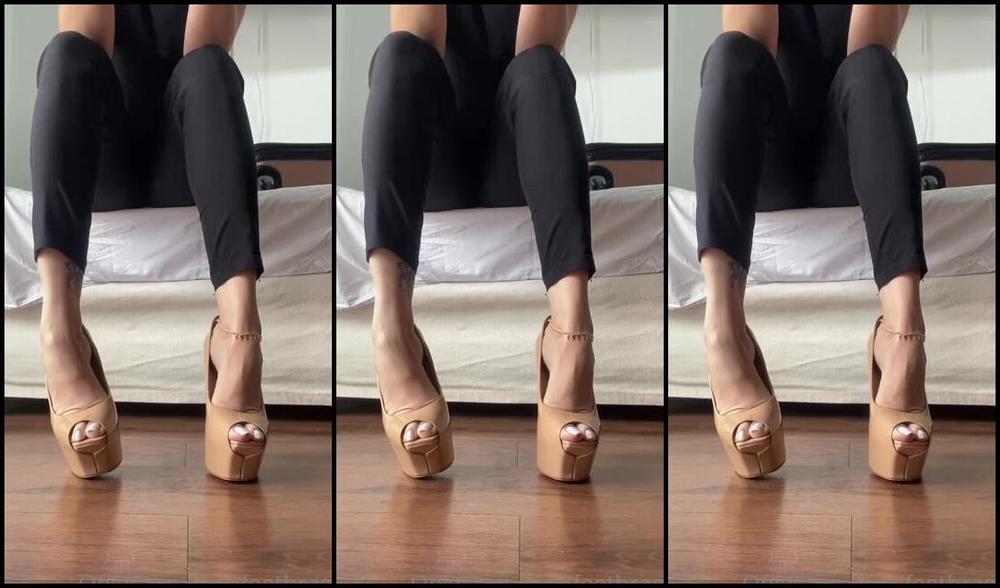 Feetbraga Onlyfans Exibicionismo Soles Salto 15Cm