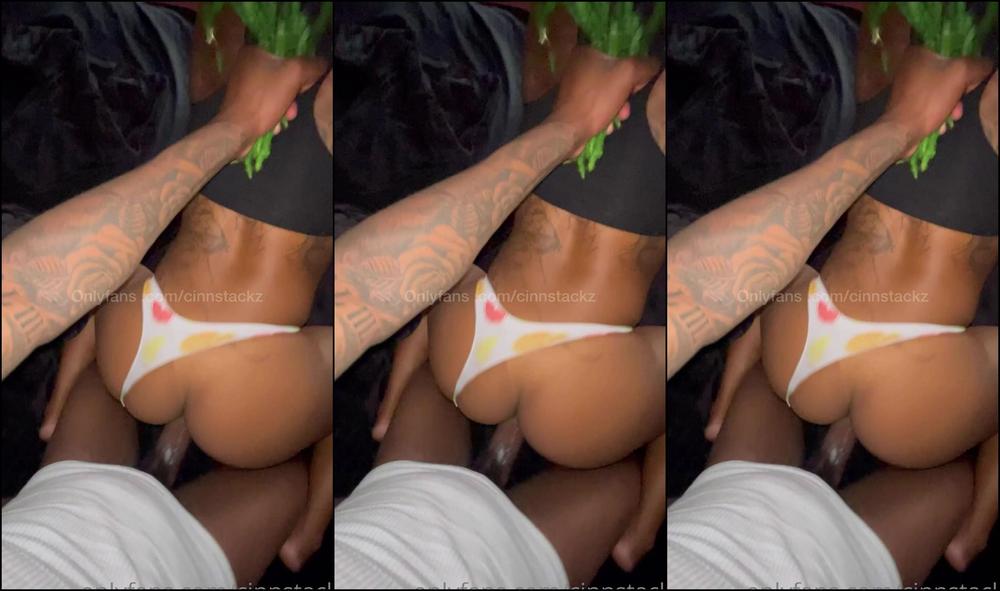 Cinnstackz Straight Backshots With Mandingogucci He Gave Me All The Dick He Had Available