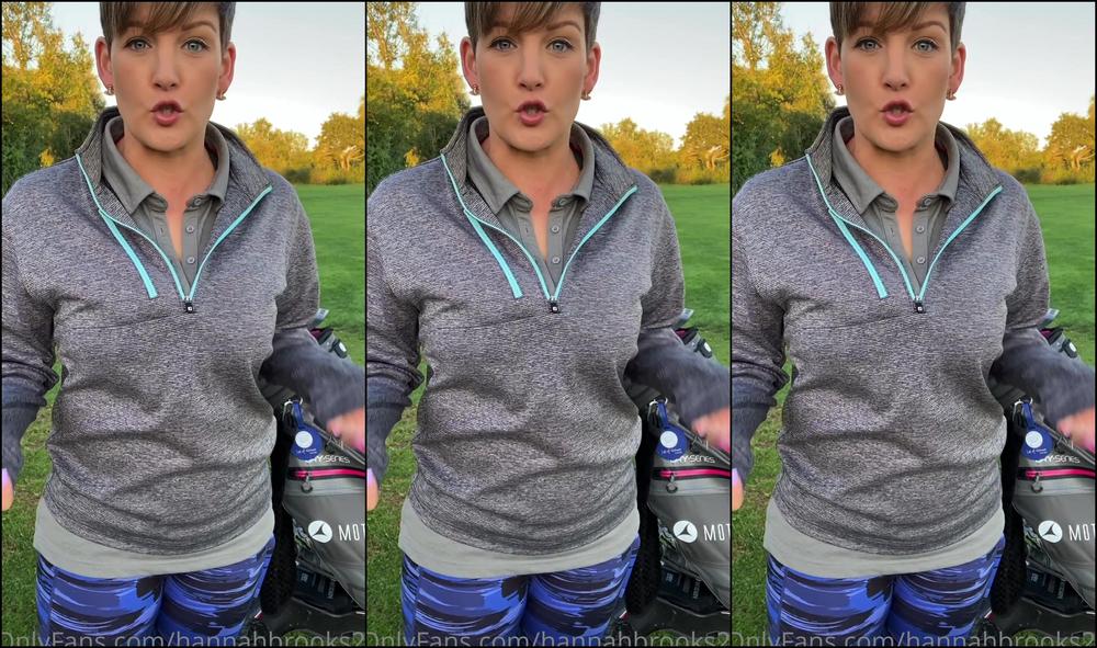 Hannahbrooks Getting In Some Practice Before The Filth Starts Xxx