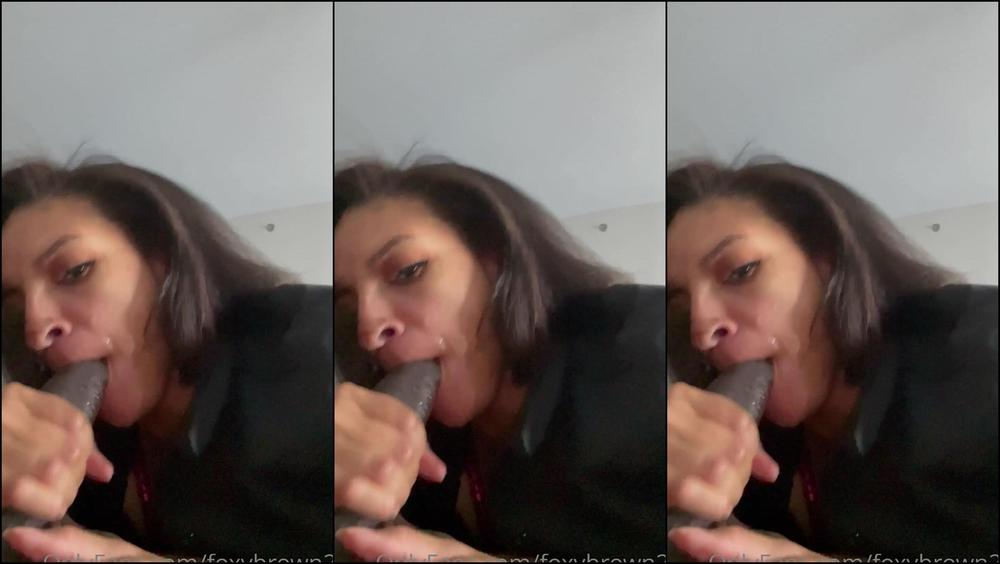 Foxybrown Eat That Dick Like Pac Woman If You