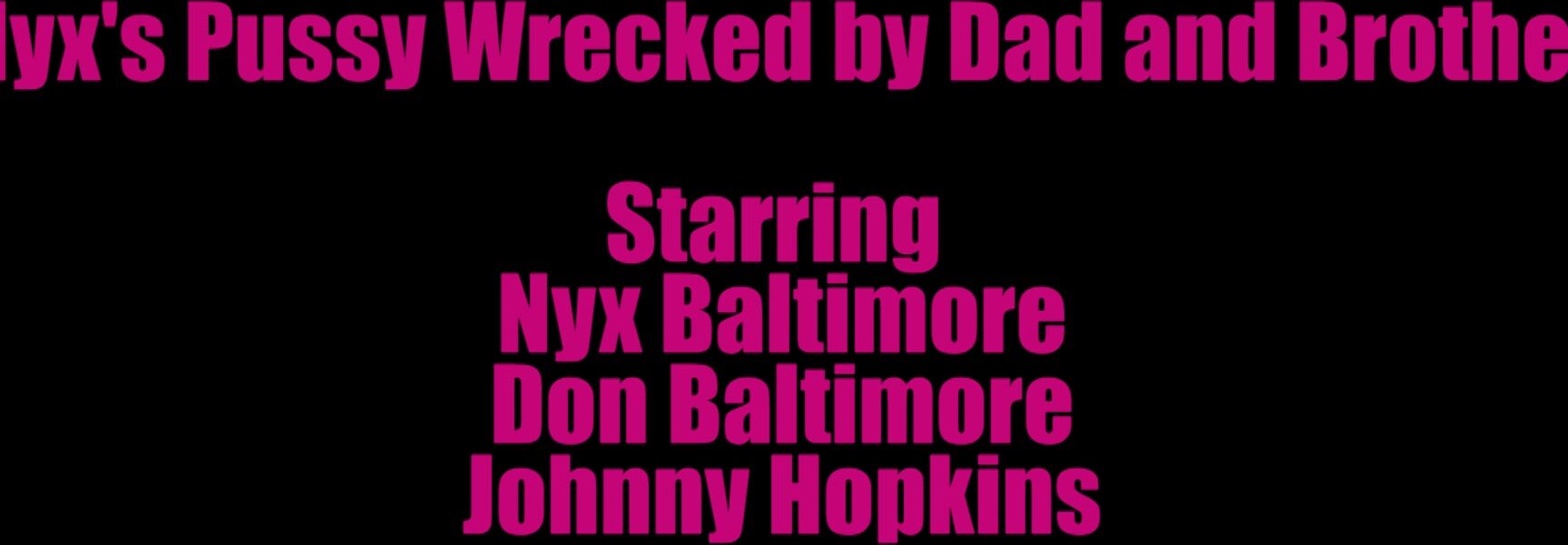 Taboo,Blowjob,Daddy Roleplay,18 & 19 Yrs Old,Cream Pie undercoversluts nyxs pussy wrecked by dad and bro trailer ManyVids