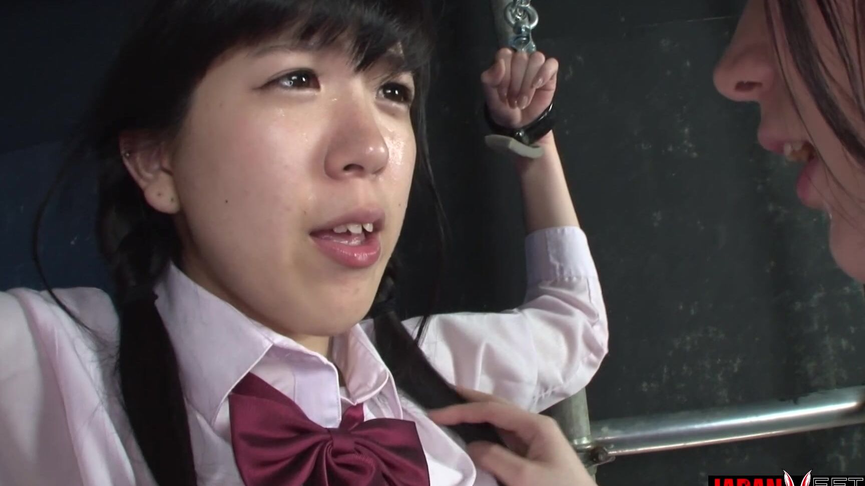 Japan Ff Face Licking Bondage Mio Amp Reina S Sensual Lesbian Bond