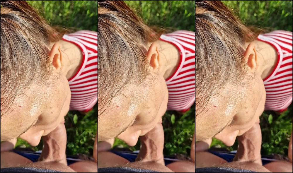 Fucked The Wet Girl In Her Little Slobbery Mouth In A Hot Summer Day