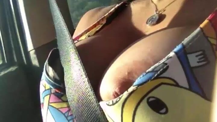 Pinupbaby Masturbating While Drinving My Car